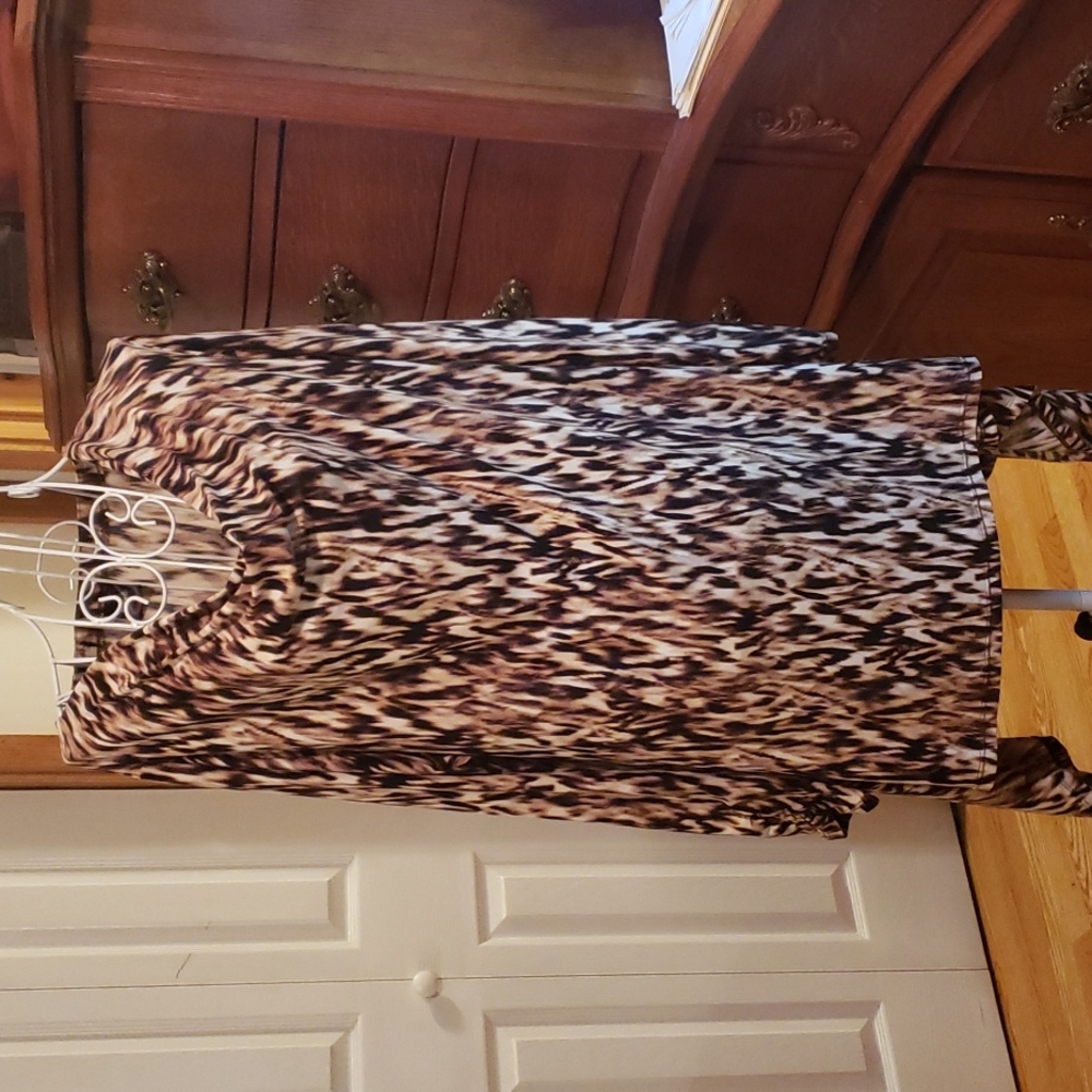 Animal Print Blouse